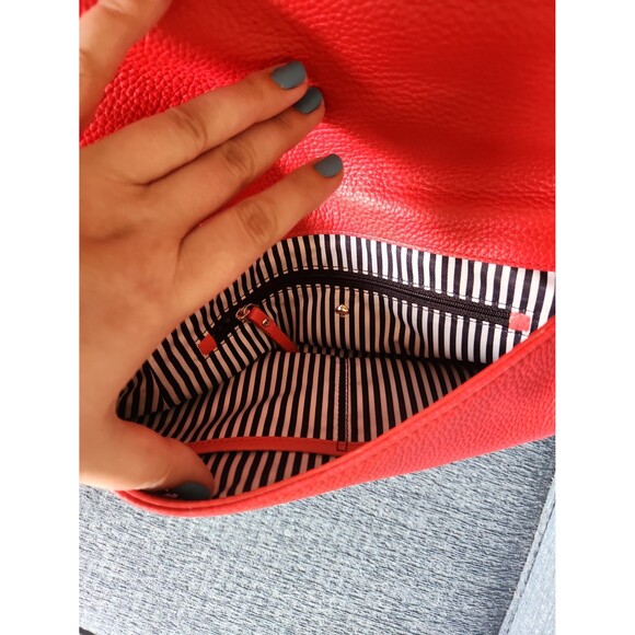 Kate Spade Cobble Hill "Toddy" Red & Pink Crossbody Shoulder Bag - Picture 5 of 7